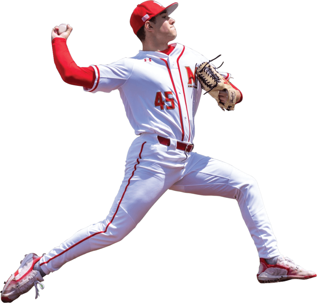 player attempt to score run in custom baseball uniform