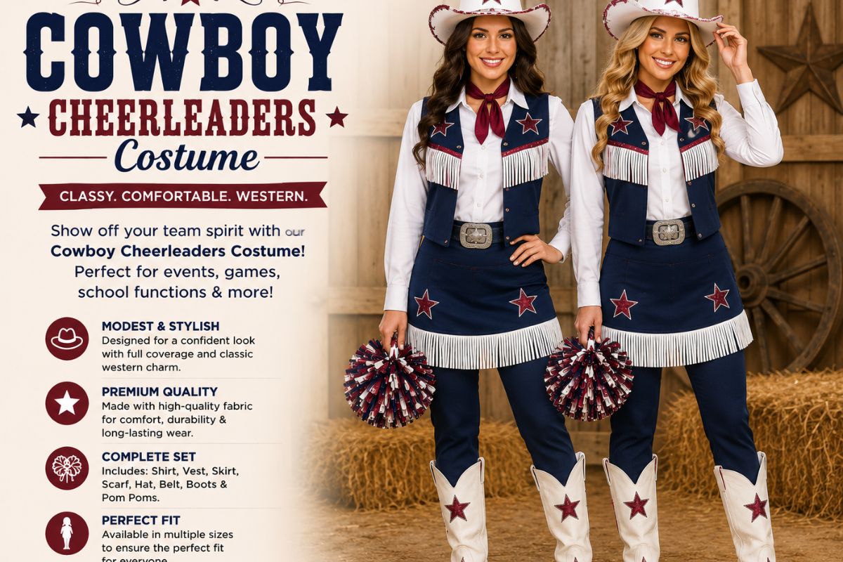 cowboy cheerleaders costume