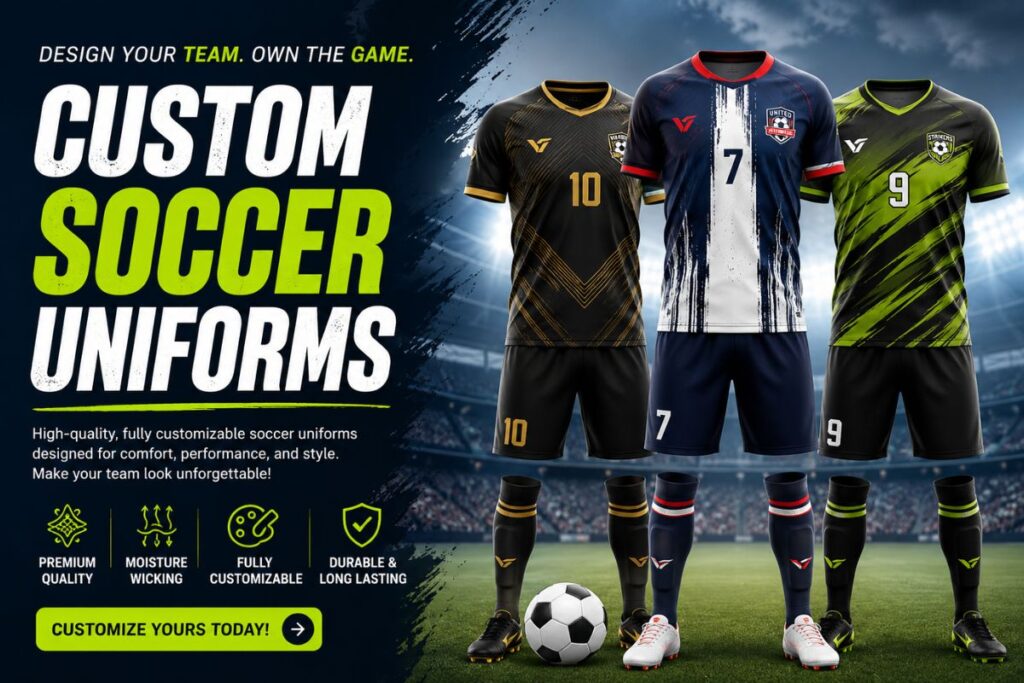 custom soccer uniforms