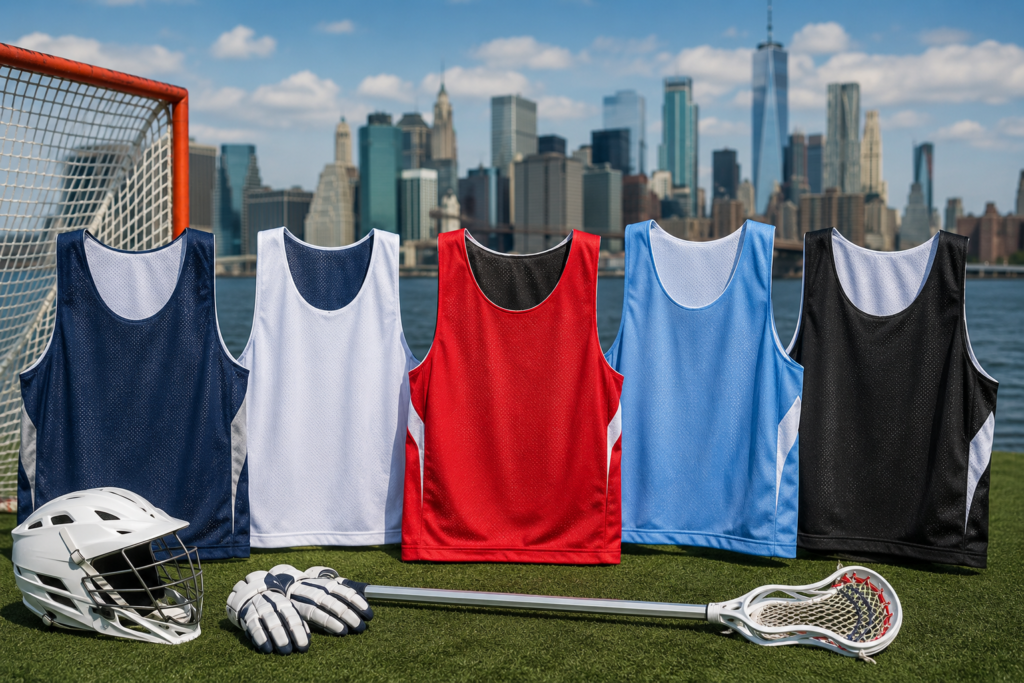 Custom Lacrosse Pinnies in New York