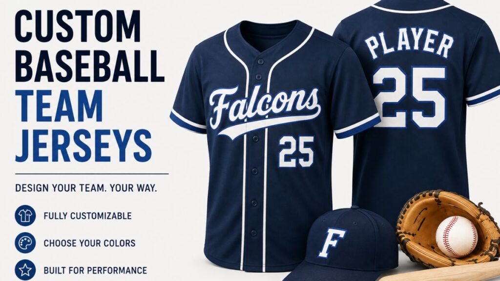 Custom Baseball Team Jerseys